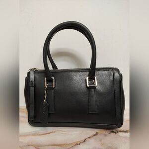 Vintage Coach 9421 Bonnie’s Legacy Small Zip Satchel Black NO STRAP